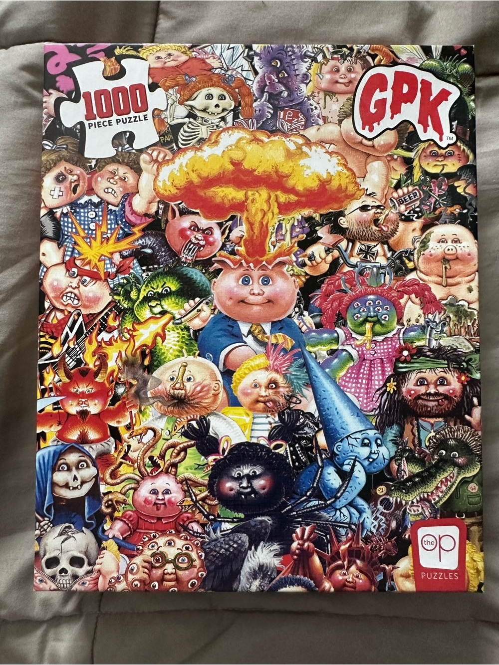 Brand New GPK Garbage Pail Kids 1000-Piece Puzzle - Colorful Collage